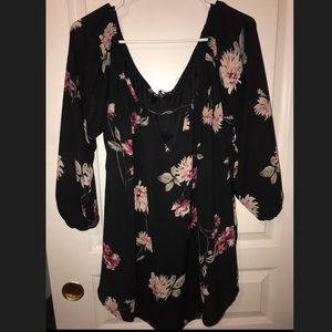 Charlotte Russe off the shoulder blouse